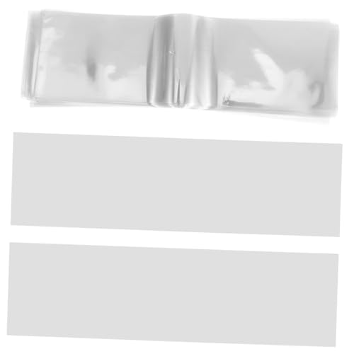 Unomor Heat Shrink Wrap Bags 100 Pack Large Size Protective Covers for Remote Pvc Material Shrink Wraps for Shipping and Packaging