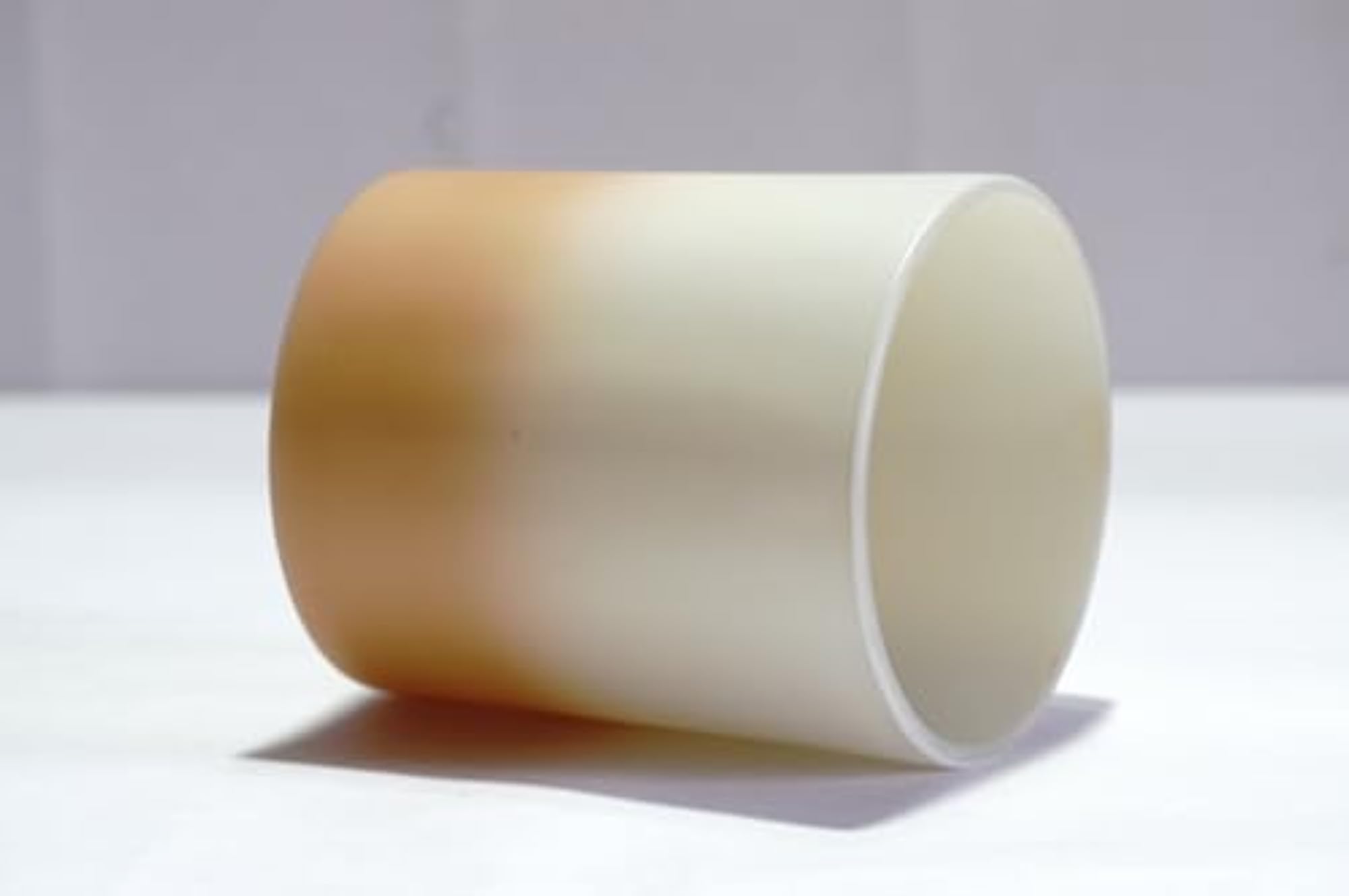 Frosted Glass Candle Jar for DIY Crafts