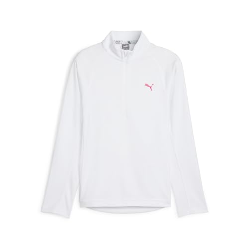Puma Golf Fermeture éclair 1/4 fille - Pull sport manches longues