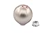 XtremeAmazing Aluminum Round Ball 5 Speed Manual Gear Stick Shift Shifter Lever Knob M10 x 1.5 Thread Screw Adapter Nuts for FD2 Type-R