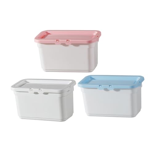 OUNONA Practical Laundry Beads Storage Box Container Powder Light Portable Storage Case