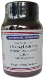 6 Benzyl Adenine, 6-Benzyl Aminopurine,N 6-Benzyladenine, 6Ba, Plant Growth Promoter (10gm (5gx2))
