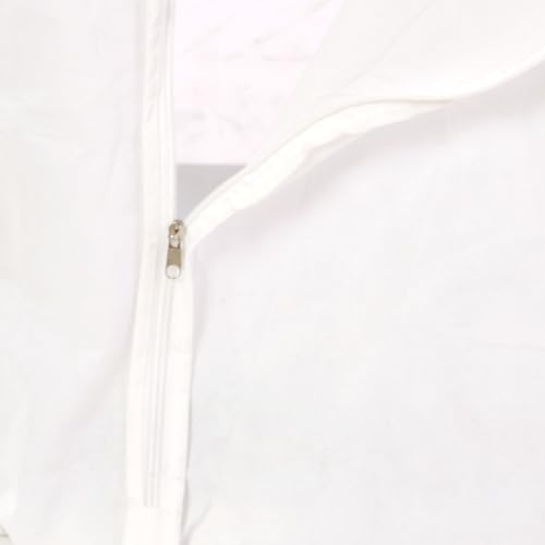 SimonRack Schutzhülle für Regale, 180x90x50 cm, Reißverschluss, Weiss