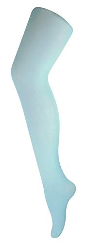 sock snob - Damen 40 Denier Blickdicht Bunt Pastell Strumpfhose für Fasching (36-42 EU, Duck Egg Blau) Cover