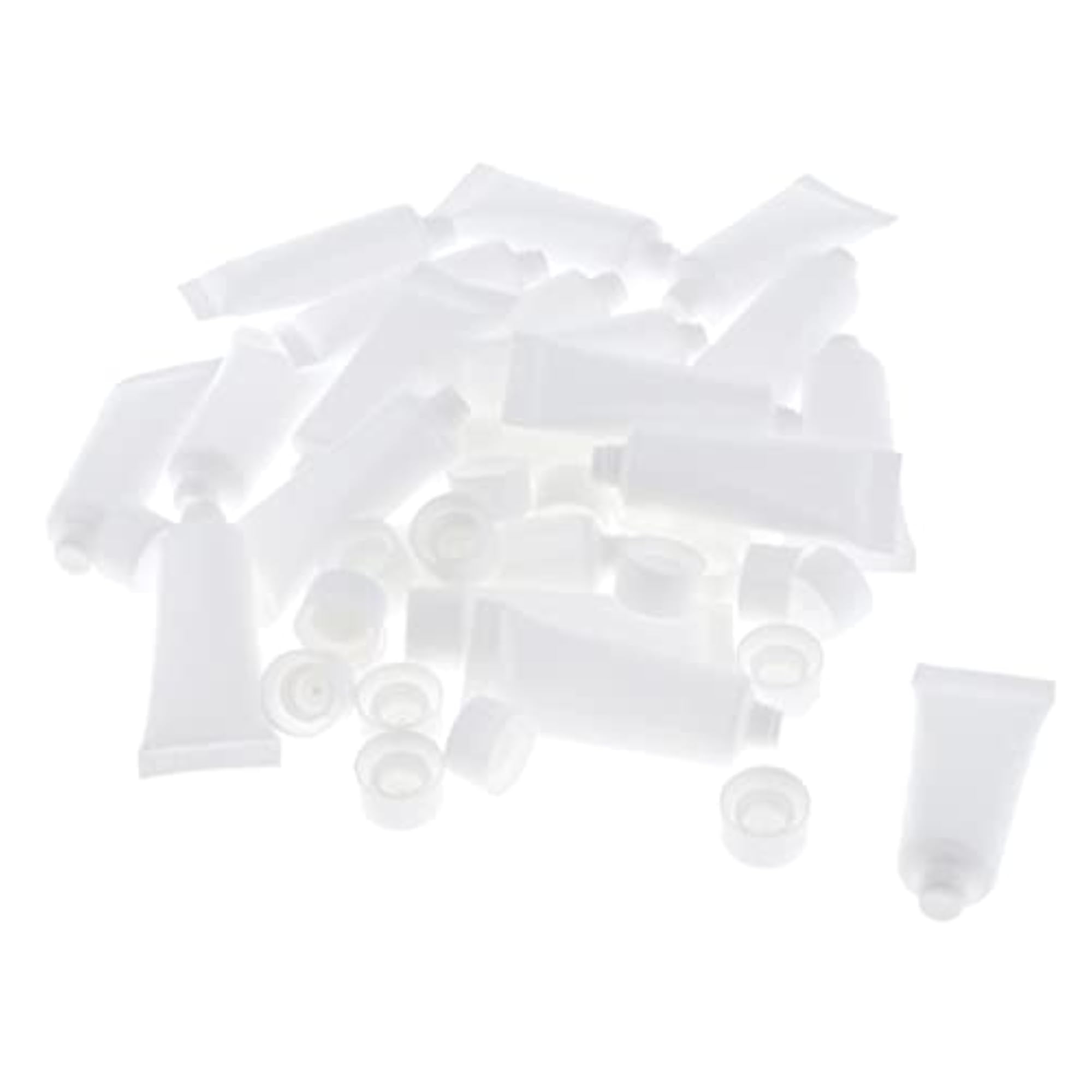 80x 10ml Empty Plastic Tube Bottles for Lotion Cream