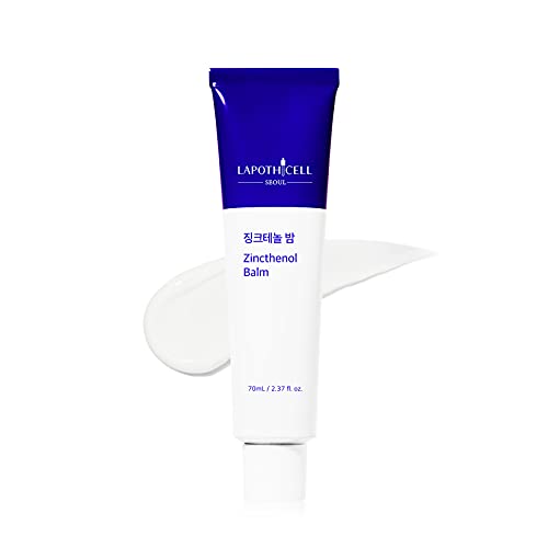 LAPOTHICELl Zincthenol Balm 70mL/2.37 fl. oz, Zinc Oxide, Panthenol, Norishing, Soothing Cream, Moisturizer