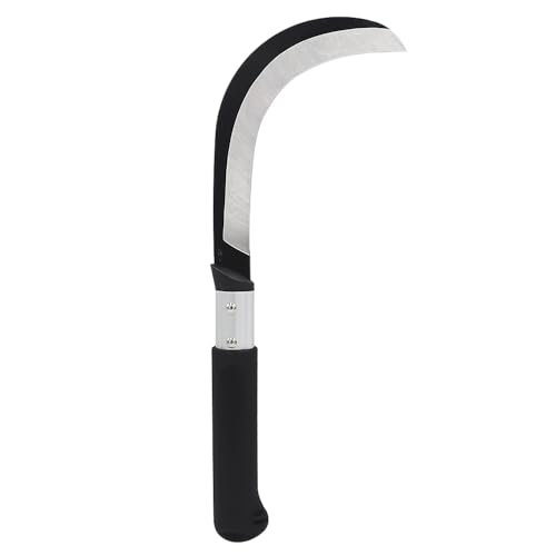 Zenport K310 Brush Clearing Sickle with 9-Inch Carbon Steel Blade and 9-Inch Aluminum Handle - Gardening/Landscaping Hand Sickle with Grip
