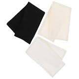 PRETYZOOM 3 Piezas Cubierta de suspensión Fundas de Tela para Perchas Funda Percha Lavable Cubierta de Tela para Perchas de Tienda de Ropa Estuche para Colgar Antideslizante paño