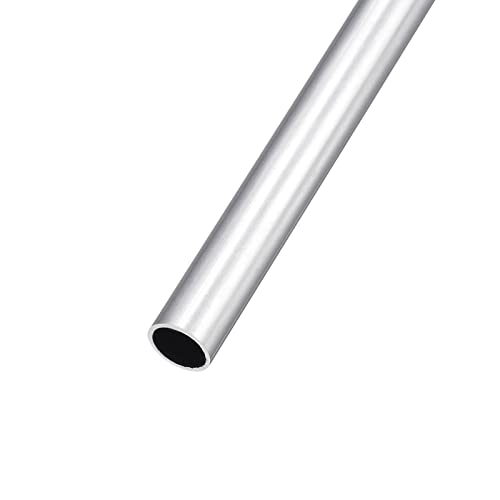 METALLIXITY 6063 Aluminum Tube (11mm OD x 9mm ID x 300mm L), Aluminum Round Tubing - for Home Furnishing, Machinery, DIY Handicraft