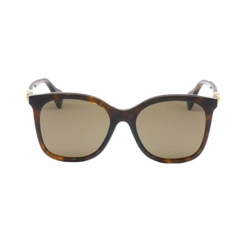 Gucci GG1071S Shiny Dark Brown Havana/Brown One Size2