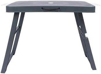 Pikas Katlanır Kamp Masası | Portatif ve Taşınabilir Piknik, Balkon, Bahçe, Plaj ve Mangal Masası – Katlanabilir Pratik Sehpa (Gri, Büyük) - Görsel 1