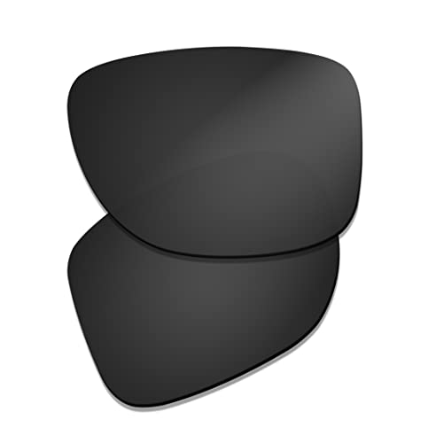 Image of Polarized Lenses Replacement for Oakley Gauge 8 Sunglasses OO4124 - MultiColors (Dark Black, 57, Millimeters)