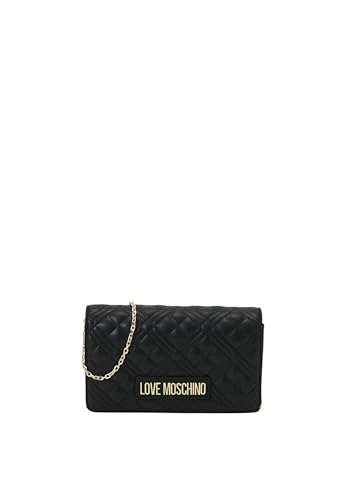 Love Moschino women Lettering logo crossbody bags black