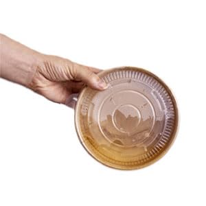 50% Off 15-Pack Kraft Paper Bowls with Lids for Hot/Cold Food