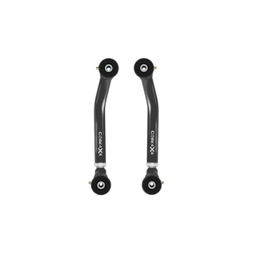 CORE 4X4-2pc Cruise Series Front Lower Adjustable Control Arms - Compatible with Jeep Grand Cherokee WJ 99-04 (Charcoal)