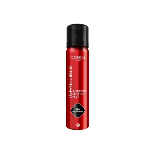 L'Oréal Paris Spray Fijador de Maquillaje Infaillible,...