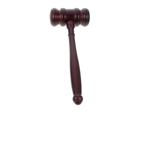 Martello da asta, del giudice, Maglio di legno, Legno massiccio, Utensili manuali, falegname, Durata, Lavorazione, Suono chiaro Per Giudici Aste