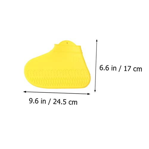 Cubrezapatos de silicona impermeables reutilizables para lluvia, protectores de zapatos miniatura 2