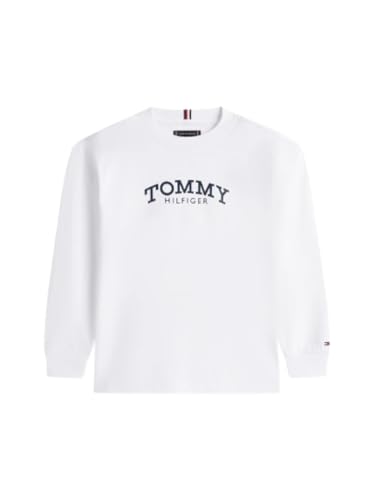 T-Shirt White Tommy Hilfiger pour adolescent de 16 ans au motif Multi Print unique