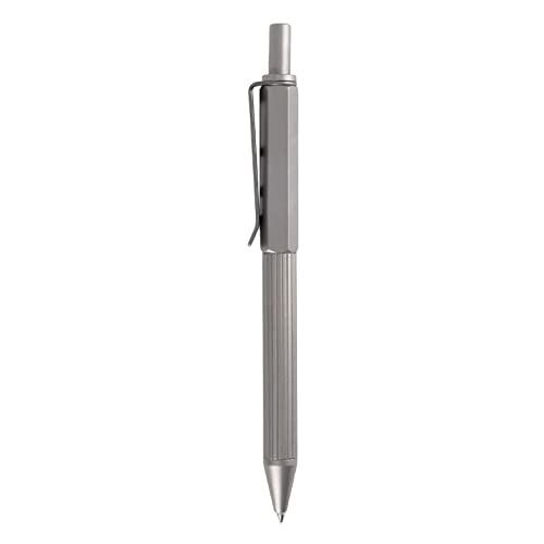 Stylo à bille en titane rétractable et haut de gamme pour l'écriture