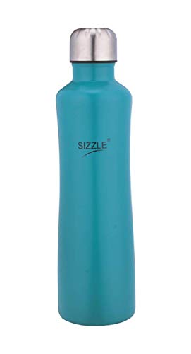 Image of Sizzle Lifestyle Stainless Steel Fridge Water Bottle (1)
