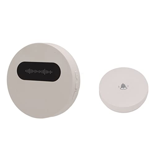 Campainha autoalimentada, campainha sem fio AC110‑240V58 Melody multiuso para uso doméstico Plugue d