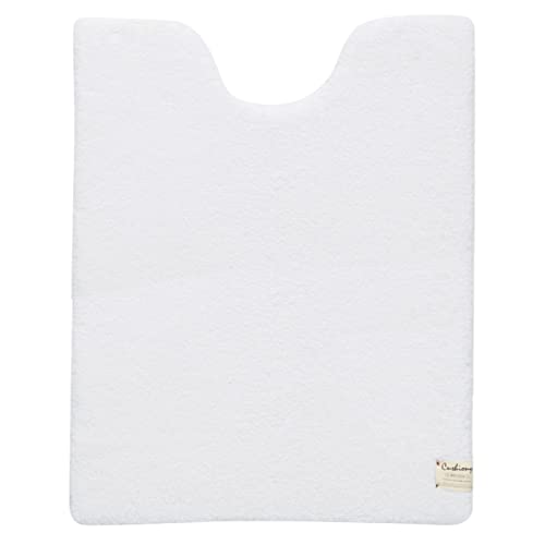 センコー B.B.collection クッショニー 2 大判 ロング トイレマット 約90×70cm ホワイト 厚手 ボリューム ふんわり 50127