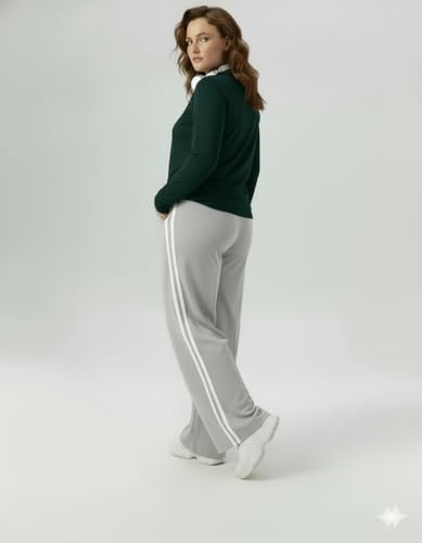 Image of DIAZ Women's Top & Jogger Set | Stylish Co-Ord Set for Women |Top & High Waist Jogger Pants Set for Ladies | Stretchable Cotton Gym Wear, Activewear & Loungewear Tracksuit|women top jogger set