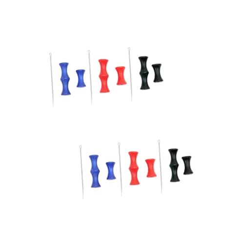 BESPORTBLE 2sets Finger Guard Bowstring Finger Saver Protector Archery Accessory 3pcs*2