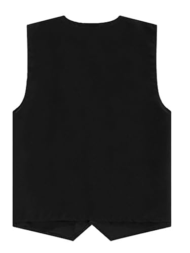 Women Men Button Vest Volunteer Activity Waistcoat Vest Adult Waiter Bartender Work Uniform Clerk Workwear2