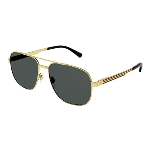 Gucci GG1223S Gold/Gold/Grey One Size