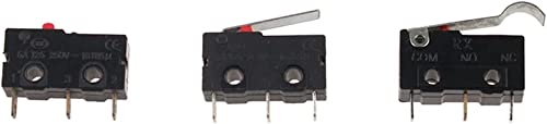 Micro-commutateur SPDT KW12 à levier de charnière droite Nero