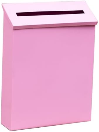 Mailbox Wall Mounted,Retro Iron Mailboxes, Wall Mount Mailbox, Large Capacity Mail Boxes, Shooting Props, Wall Decoration, Without Lock