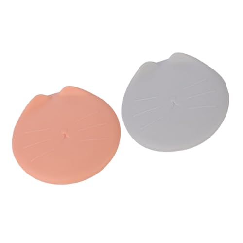 Hohopeti Sturdy Material Pet Food Can Covers Lids 2 Pack Fresh-Keeping for Cats Dogs