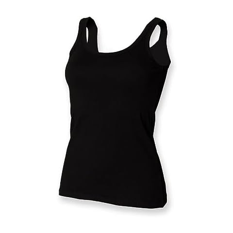 XXR Women's Summer Stretchy Cotton Tank Top Cover