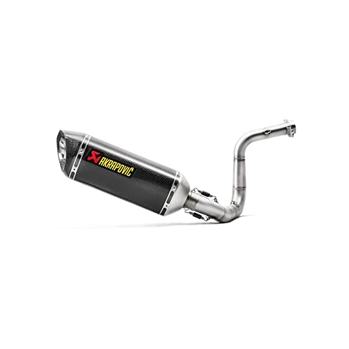 AKRAPOVIC BMW G310r/GS用フルエキマフラー カーボン BMW G 310 R / GS 2017-2023 Heat shield AKRAPOVIC Carbon P