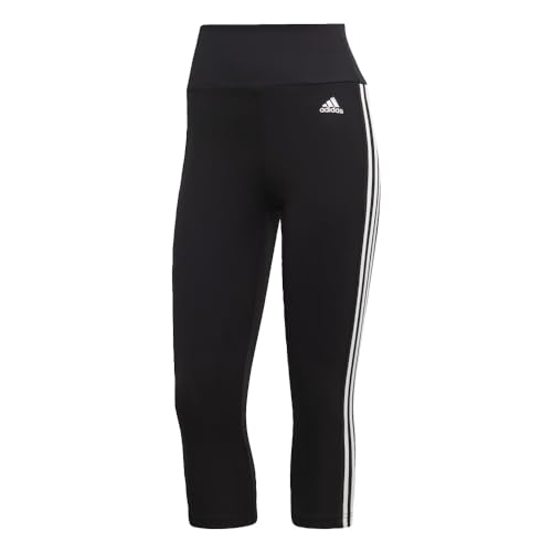 adidas Women's Designed 2 Move High-rise 3-Stripes 3/4 Sport Tights2