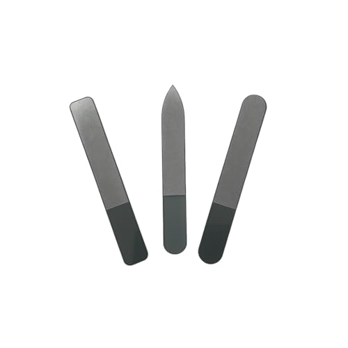 Docemyr 爪やすり 爪磨き 最新ナノテク技術 ガラス製 5秒でピカピカになる つめみがき つめやすり ツメ磨き ネイルケア 介護 子供 男女兼用 お手入れ簡単 三つセット