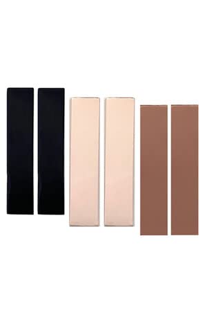 Lateral Foam Protectors Lipo Boards Flank Compression Abdomen Inserts | Dr. Approved Post OP Recovery Original Colombian Lipo Side Foam Lateral Protectors Liposuction Boards Pads | Tabla Lateral (Black)