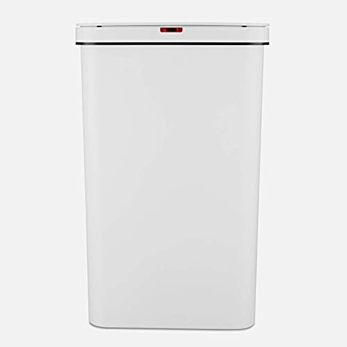 Tower Sensor Bin with Retainer Ring Battery-Operated 50L White T838005W