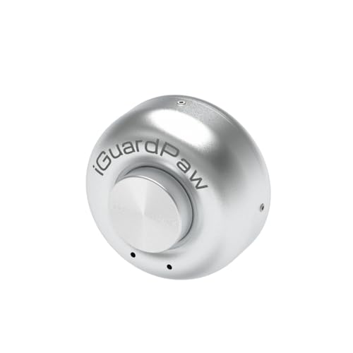 iGuardPaw Automatic Dog Door Collar Sensor Compatible with High Tech Pet Door Fits MS-4 or MS-5 with Aluminum Rounded Cover-1PCS