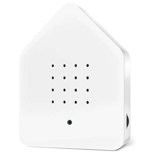 RELAXOUND ORIGINAL Zwitscherbox 'White' – Moderne Vogelgezwitscher Box...