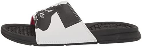 DC Men's AW Bolsa SP Skate Shoe Slide Sandal, White/Black/RED, 14 | Image 7