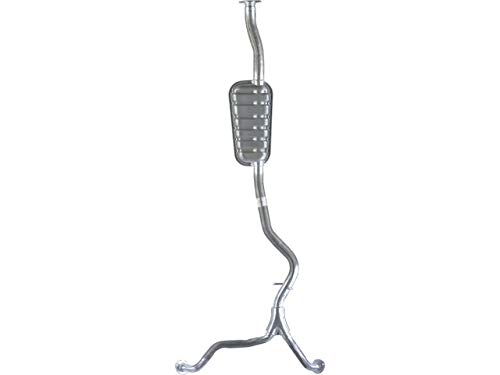 Center Muffler - Compatible with 2005 Subaru Outback Wagon 2.5L 4-Cylinder Naturally Aspirated