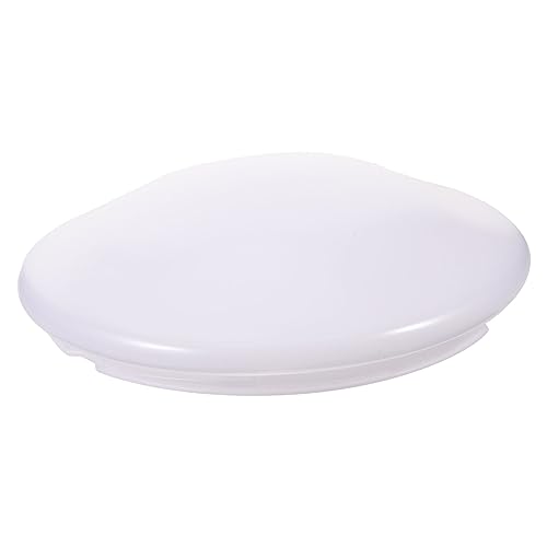 Image of Pleated Lamp Shade Ceiling Light Fixture Round Plastic Lampshade for Office Easy to Clean