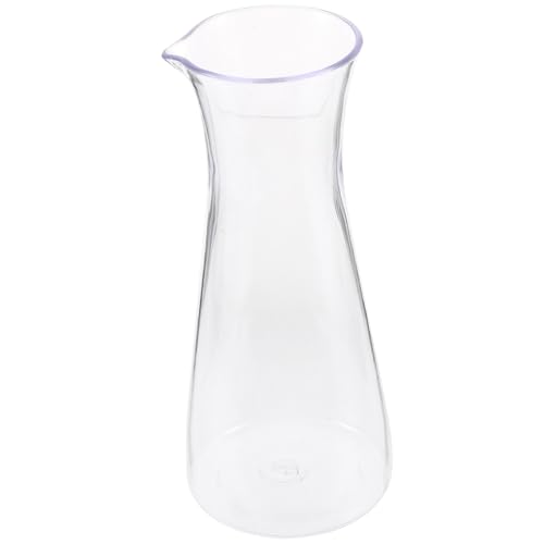 ROMISBABA Acrílico Transparente Decantador de Vino Garrafa para Bebidas y Fiesta Dispensador Seguro para Eventos y Hogar