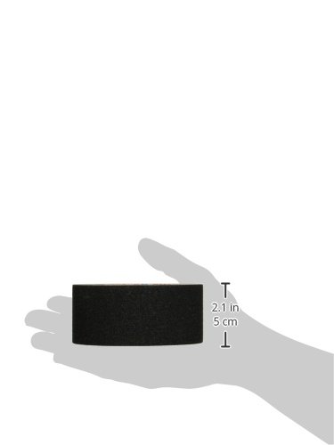 tesa Anti-Rutschband - Rutschfestes Klebeband für innen und außen - Für Treppen, Leitern und glatte Böden - Schwarz - 5 m x 25 mm, 5 m x 50 mm, 55588-00000-11
