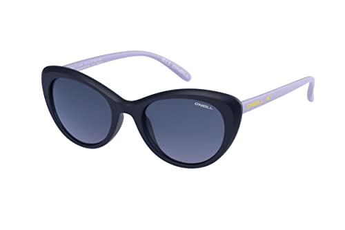 O'NEILL 9011 2.0 Women's Polarized Cat Eye Sunglasses, Matte Navy/Lilac, 51 mm