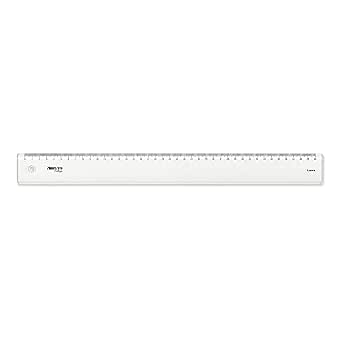 Aresto Ruler Aristo College Ruler AR23040 40 cm Clear with Ink Edge and Bevelled ...