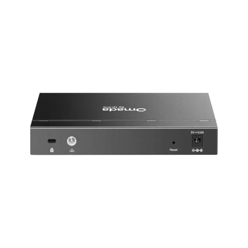 Image of TP-Link Omada 8 Port Gigabit Easy Managed, Switch, VLAN, Auto Loop Prevention, IGMP Snooping, Fanless, Managed by Omada, Durable Metal w / Shielded Ports(ES208G)